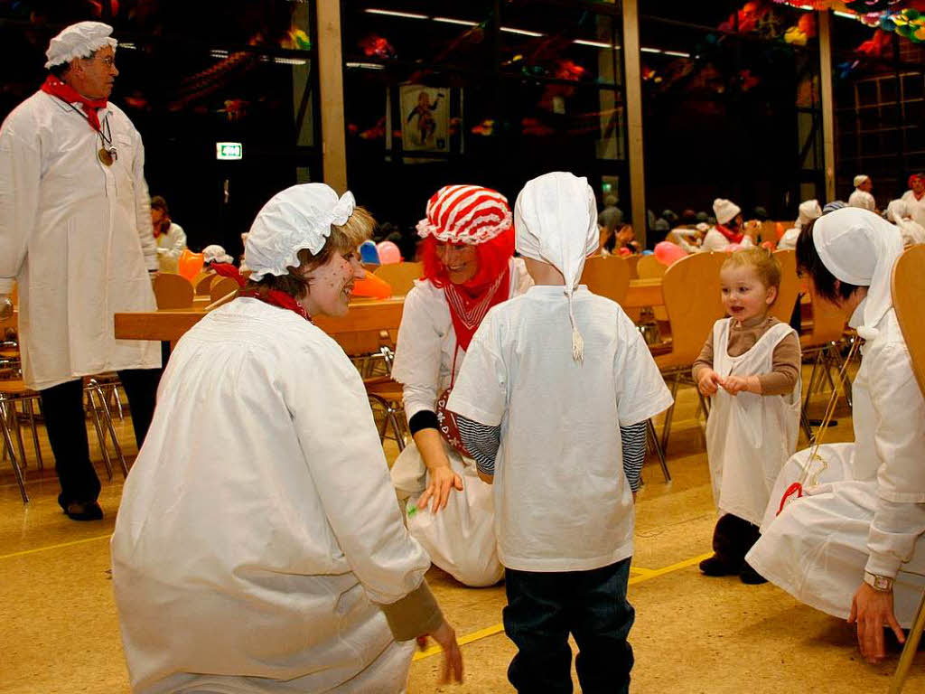 Kinderfasnet und Hemdglunkerumzug standen am Fasnetsamstag in Grafenhausen im Mittelpunkt der Narretei