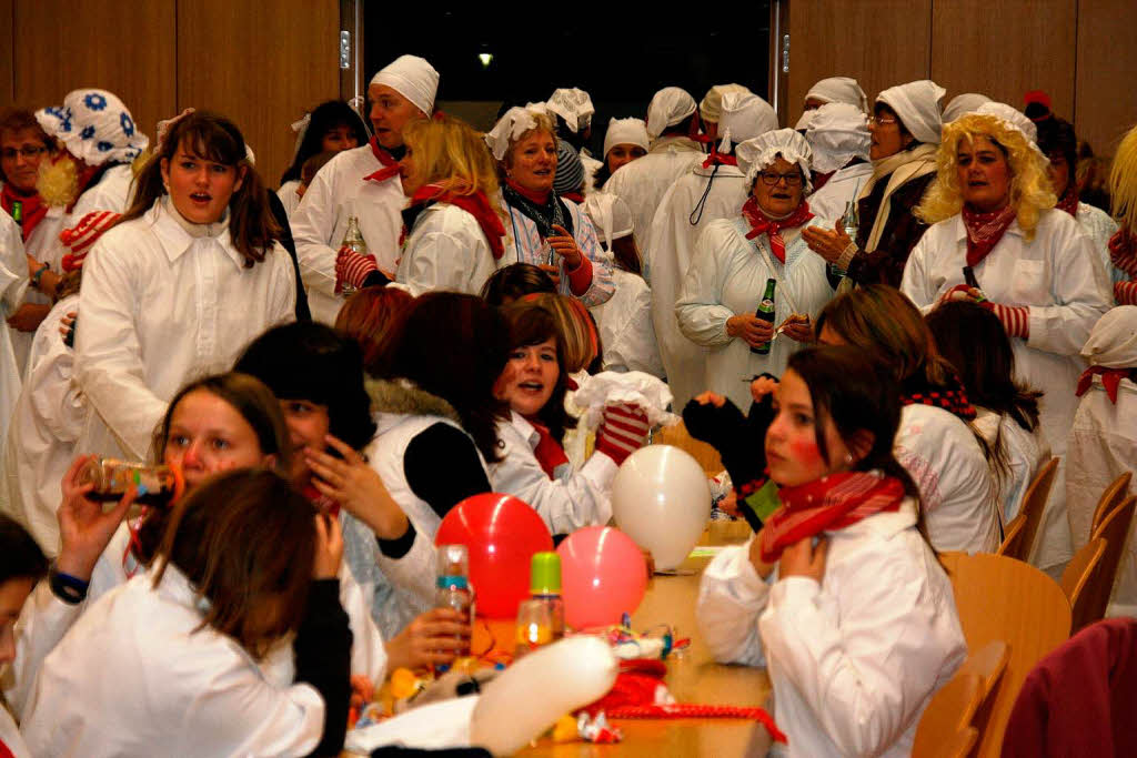 Kinderfasnet und Hemdglunkerumzug standen am Fasnetsamstag in Grafenhausen im Mittelpunkt der Narretei