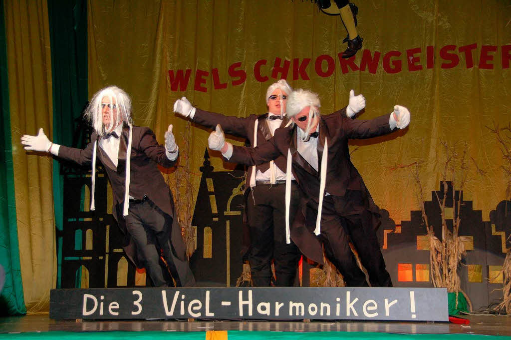 Nrrische Gste aus Vrstetten schwerelos: Die Viel-Harmoniker