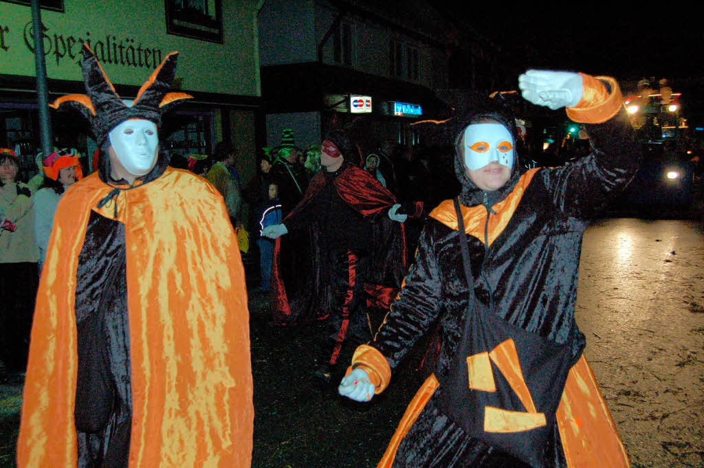 Venezianer aus Denzlingen beim Nachtumzug