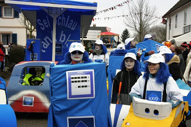 Sei schlau, tank&#8217; blau &#8211; in Ringse.  | Foto: Sandra DEcoux-Kone