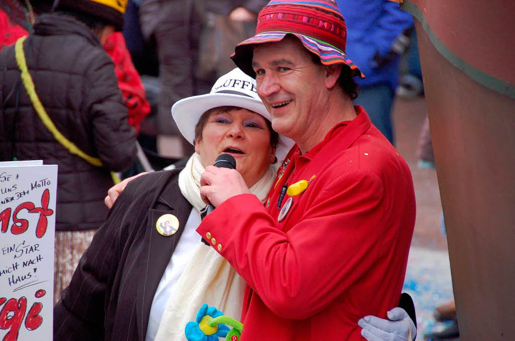 Moderator Andi Gsell hielt das Publikum gekonnt bei bester Laune. Moderator Andi Gsell hielt das Publikum gekonnt bei bester Laune.