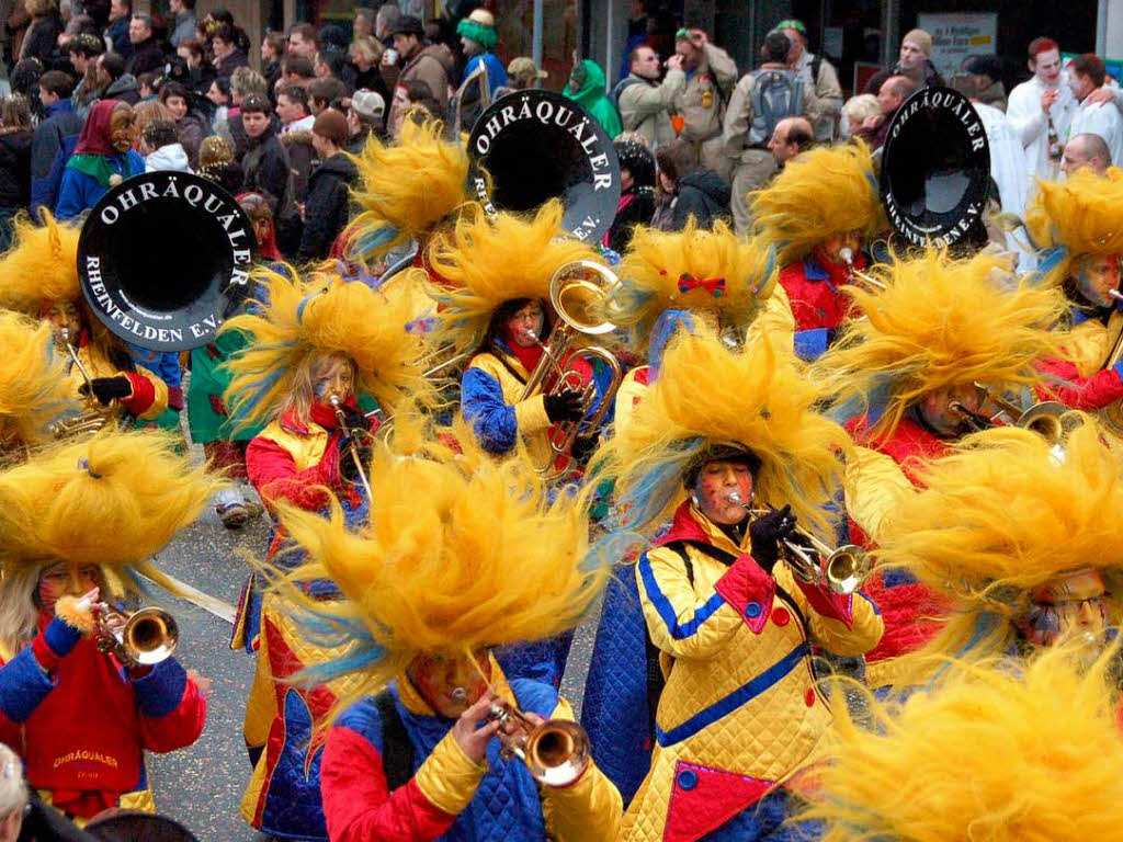 Fotos und Impressionen des Fasnachtsumzugs 2009<?ZP?>
beider Rheinfelden.