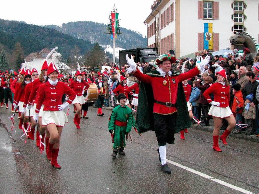 Zackig und knackig: Die Mdchen der Belchengeistger-Zunftgarde