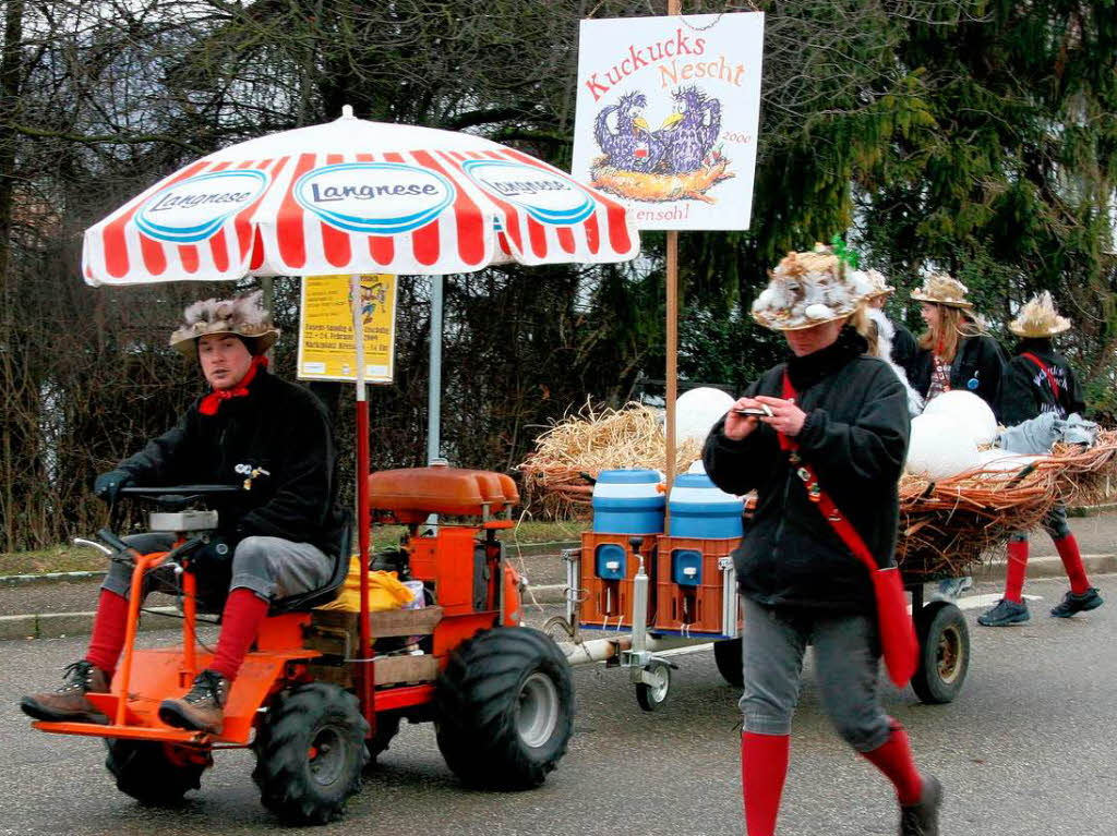 Impressionen von der Fasnacht in Vogtsburg