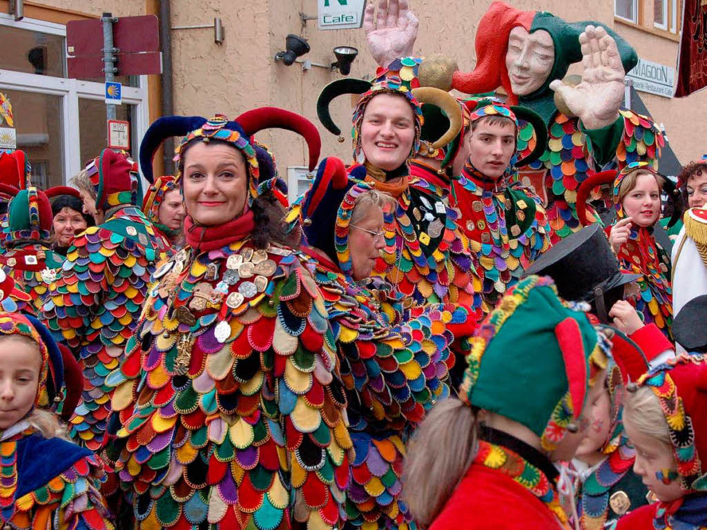 Buntes Treiben herrschte beim Breisacher Gauklertag auf dem Marktplatz.