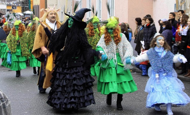 Da wurde es den Baisrolern  grn und blau vor Augen.  | Foto: Ulrike Hiller