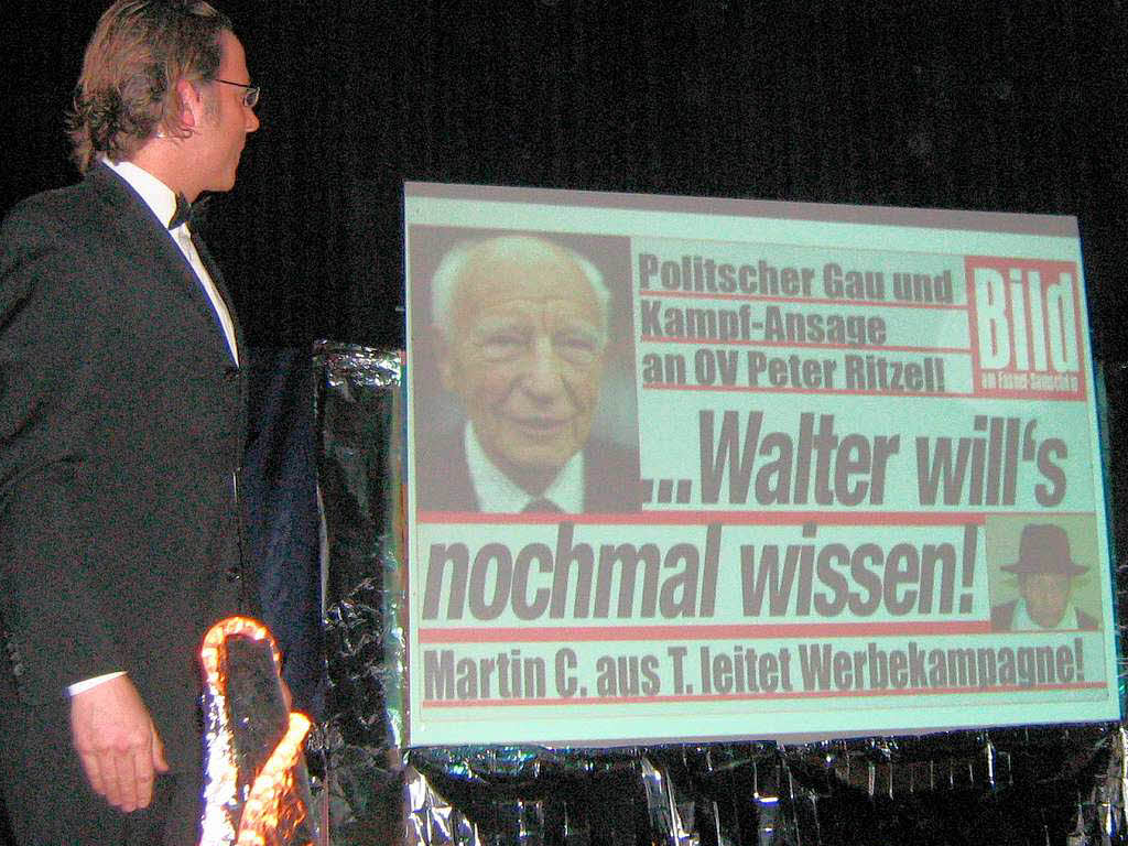 Bei der Tunsler Bambiverleihung stand die Turn- und Festhalle Kopf.