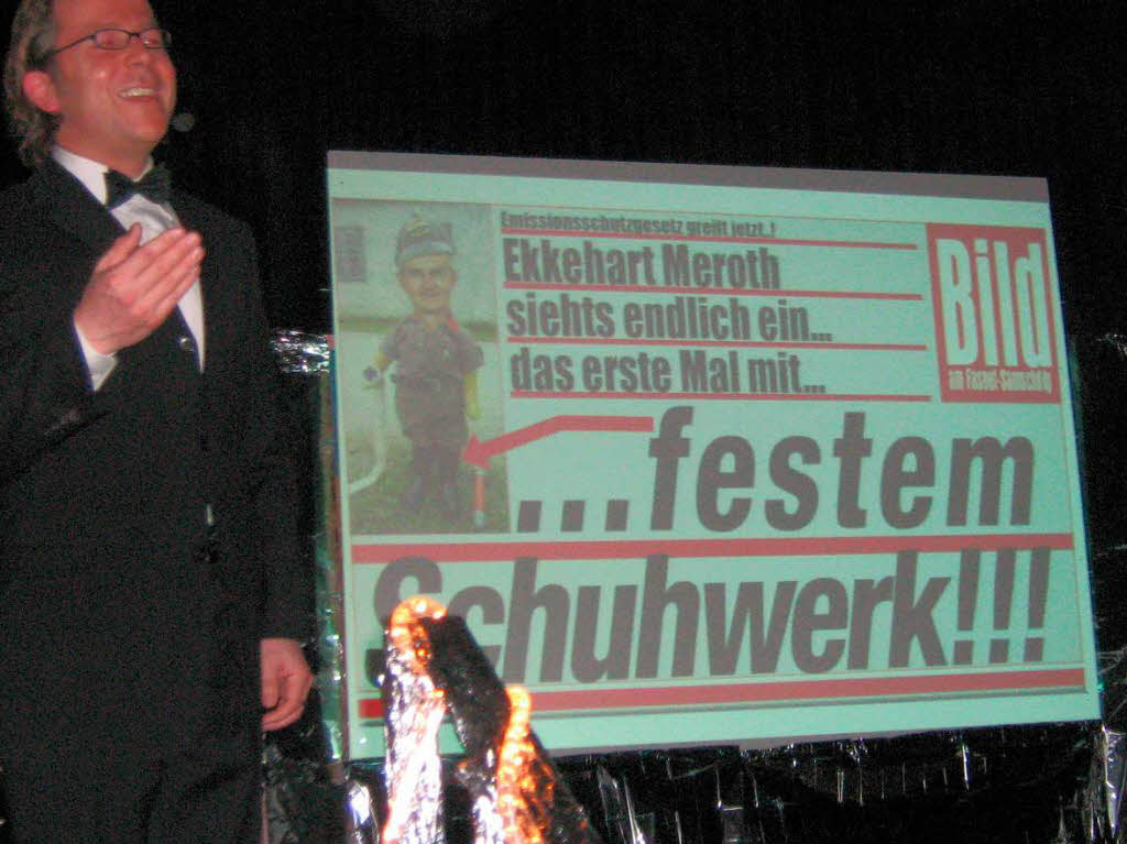 Bei der Tunsler Bambiverleihung stand die Turn- und Festhalle Kopf.