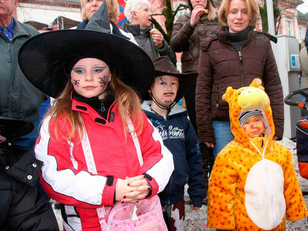 Spaß hatten die Kinder am Rosenmontag in Schopfheim. Spaß hatten die Kinder am Rosenmontag in Schopfheim.