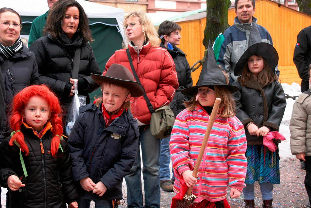 Spaß hatten die Kinder am Rosenmontag in Schopfheim. Spaß hatten die Kinder am Rosenmontag in Schopfheim.
