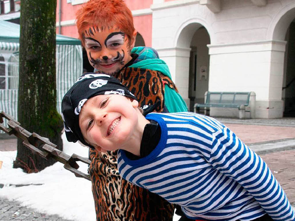 Spaß hatten die Kinder am Rosenmontag in Schopfheim. Spaß hatten die Kinder am Rosenmontag in Schopfheim.