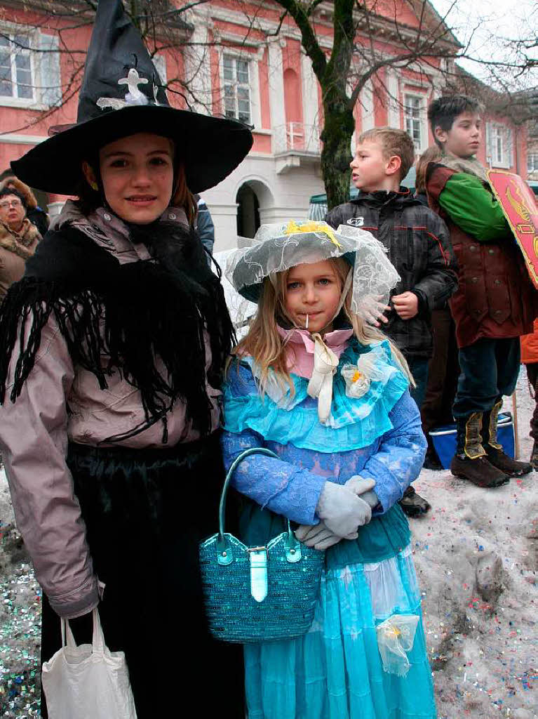 Spaß hatten die Kinder am Rosenmontag in Schopfheim. Spaß hatten die Kinder am Rosenmontag in Schopfheim.