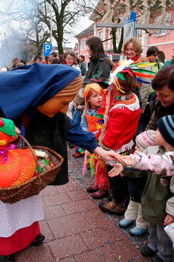 Spaß hatten die Kinder am Rosenmontag in Schopfheim. Spaß hatten die Kinder am Rosenmontag in Schopfheim.