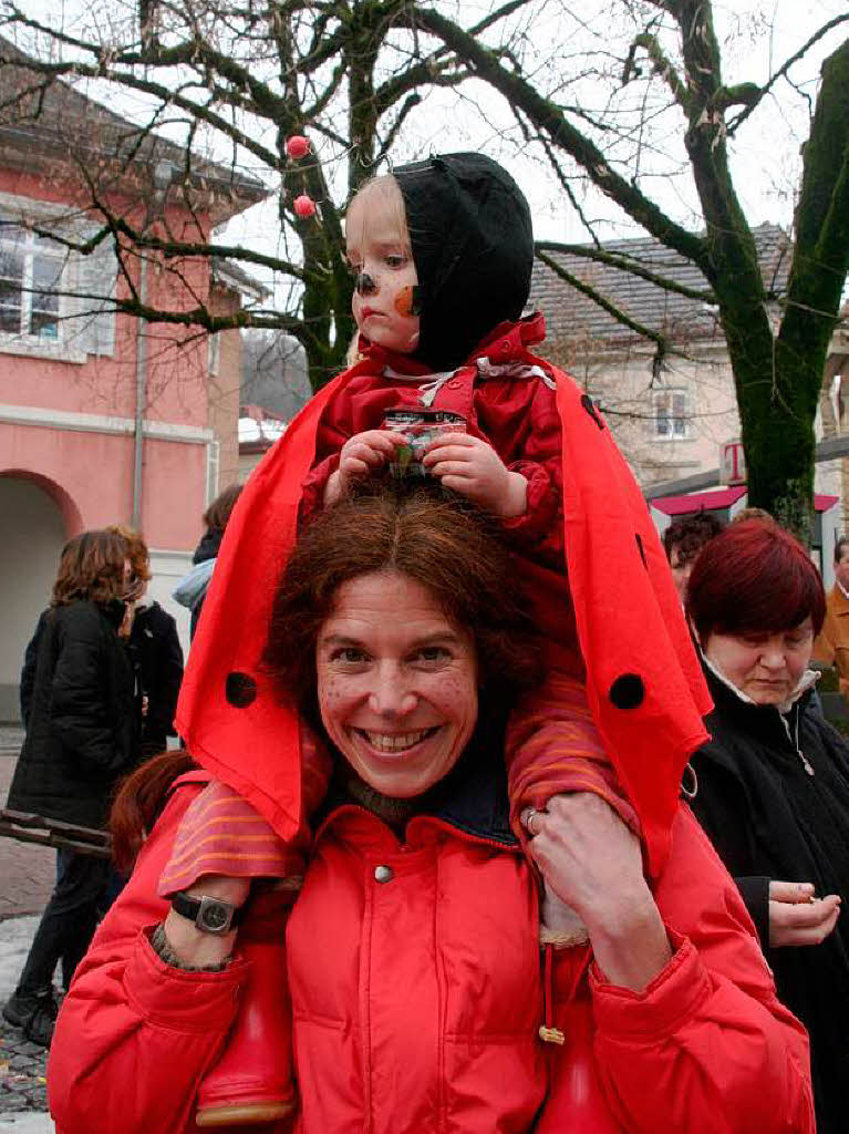 Spaß hatten die Kinder am Rosenmontag in Schopfheim. Spaß hatten die Kinder am Rosenmontag in Schopfheim.