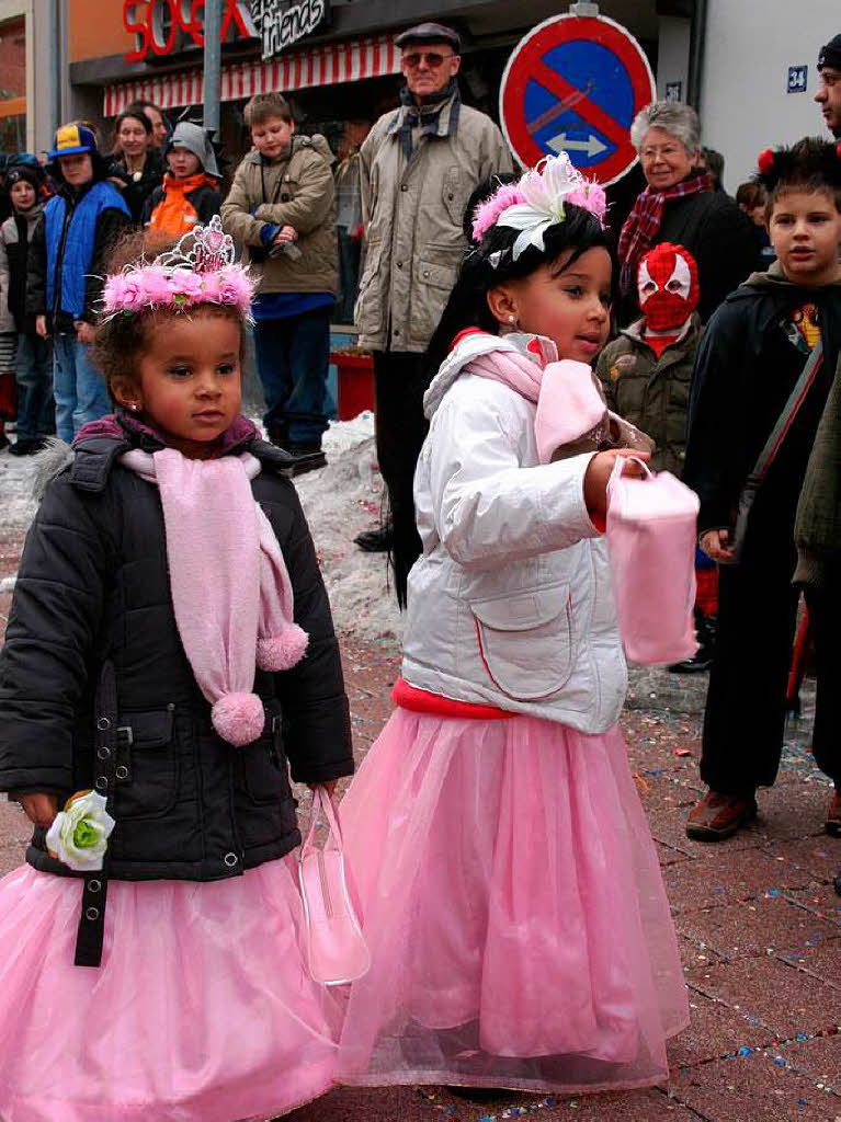 Spaß hatten die Kinder am Rosenmontag in Schopfheim. Spaß hatten die Kinder am Rosenmontag in Schopfheim.