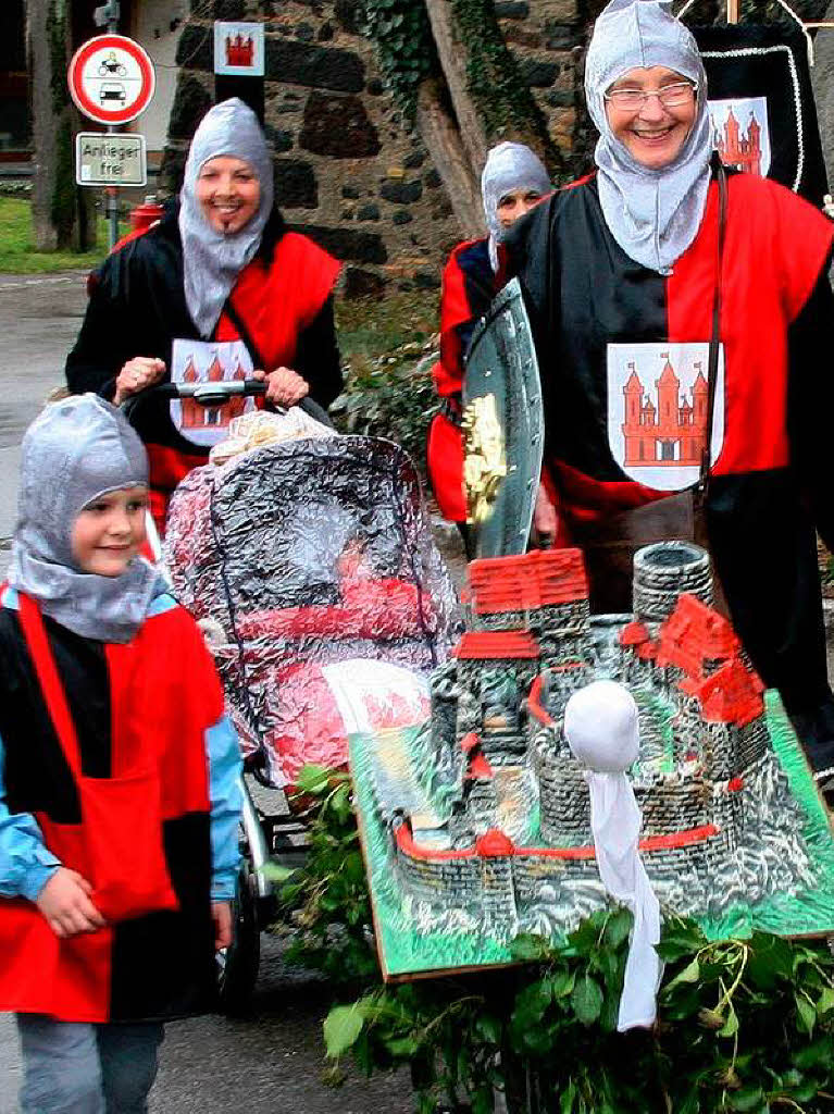 Impressionen vom Burkheimer Rosenmontagsumzug.