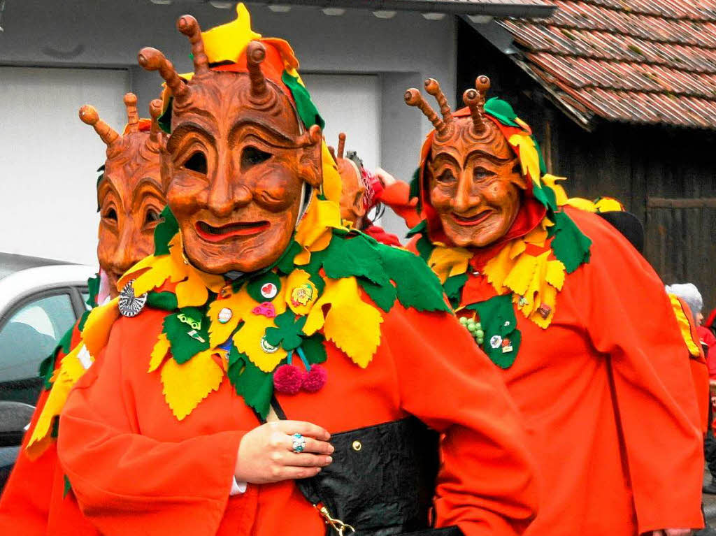 Impressionen vom Burkheimer Rosenmontagsumzug.