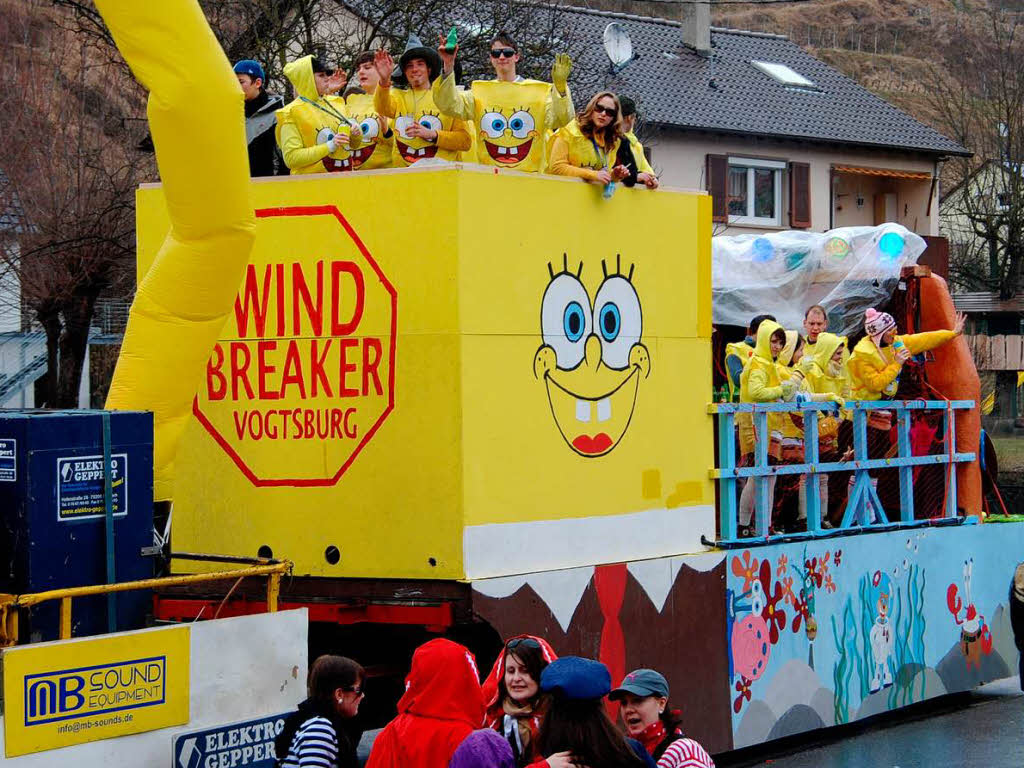 Impressionen vom Rosenmontagsumzug in Oberbergen