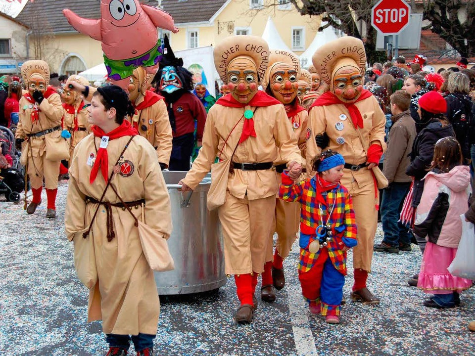 Liefen sich schon mal warm fr die Buu...: Wollbacher &#8222;Chochlffel&#8220;  | Foto: Markus Maier