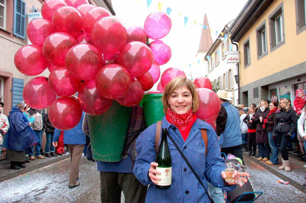 Beim Bad Krozinger Rosenmontagsumzug waren die Narren vllig aus dem Huschen.