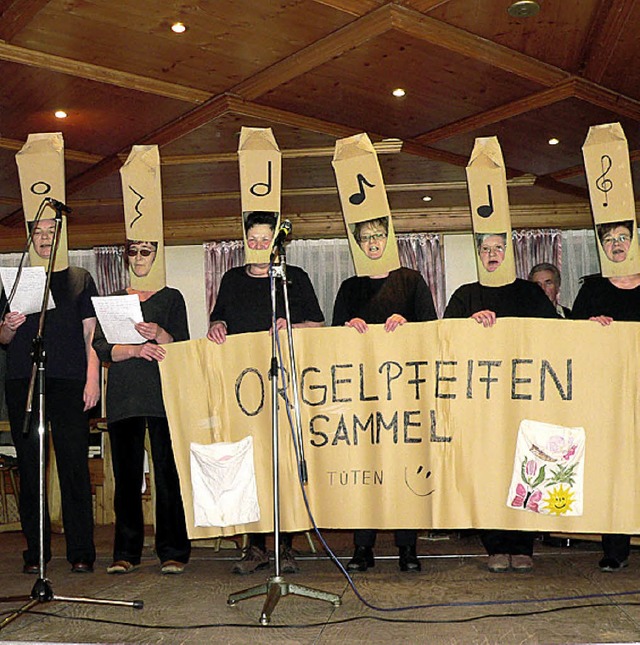 Die Orgelpfeifen Dagmar Birk-Isele, He... Riederner Orstgeschehen zu berichten.  | Foto: Burger