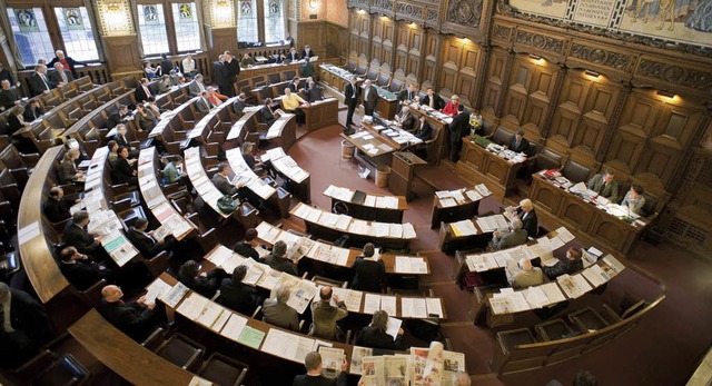 Im Basler Parlament herrscht dicke Luft.   | Foto: Roland Schmid