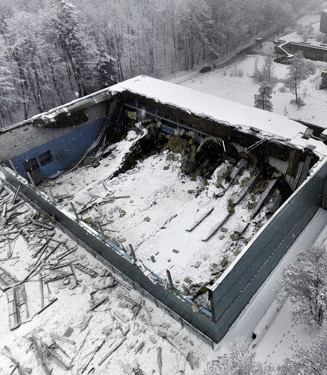 Die Halle in St. Gallen  | Foto: dpa