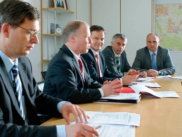 Werben fr kommunale Beteiligung am Ko... Oberbrgermeister Stefan Schlatterer.  | Foto: hans-jrgen trul