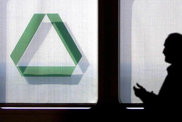 Allianz und Dresdner Bank türmen Verluste auf