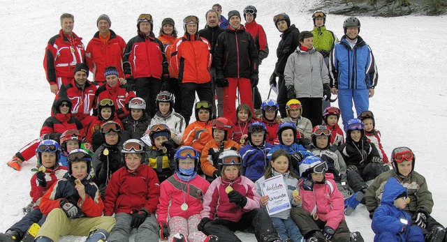 Rund 40 Mitglieder nahmen an den Verei...chaften des Skiclubs Ewattingen teil.   | Foto: Nadja Hummel