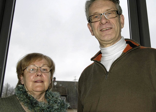 Reinhard Steinhbl  und Barbara Kckens  | Foto: Ingrid Bhm-Jacob