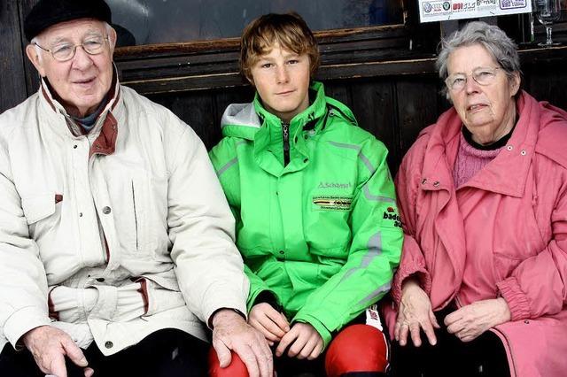 Wenn Tristan Wehrle Skirennen fährt, fiebern die Großeltern mit