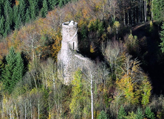 Vor 147 Jahren krachte unterhalb der Burg Brenfels eine Lawine nieder.   | Foto: Archivfoto: Erich Meyer
