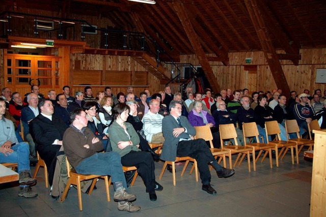 Groes Interesse brachten St. Mrgener...ef Waldvogel am Freitagabend entgegen.  | Foto: Eva Korinth