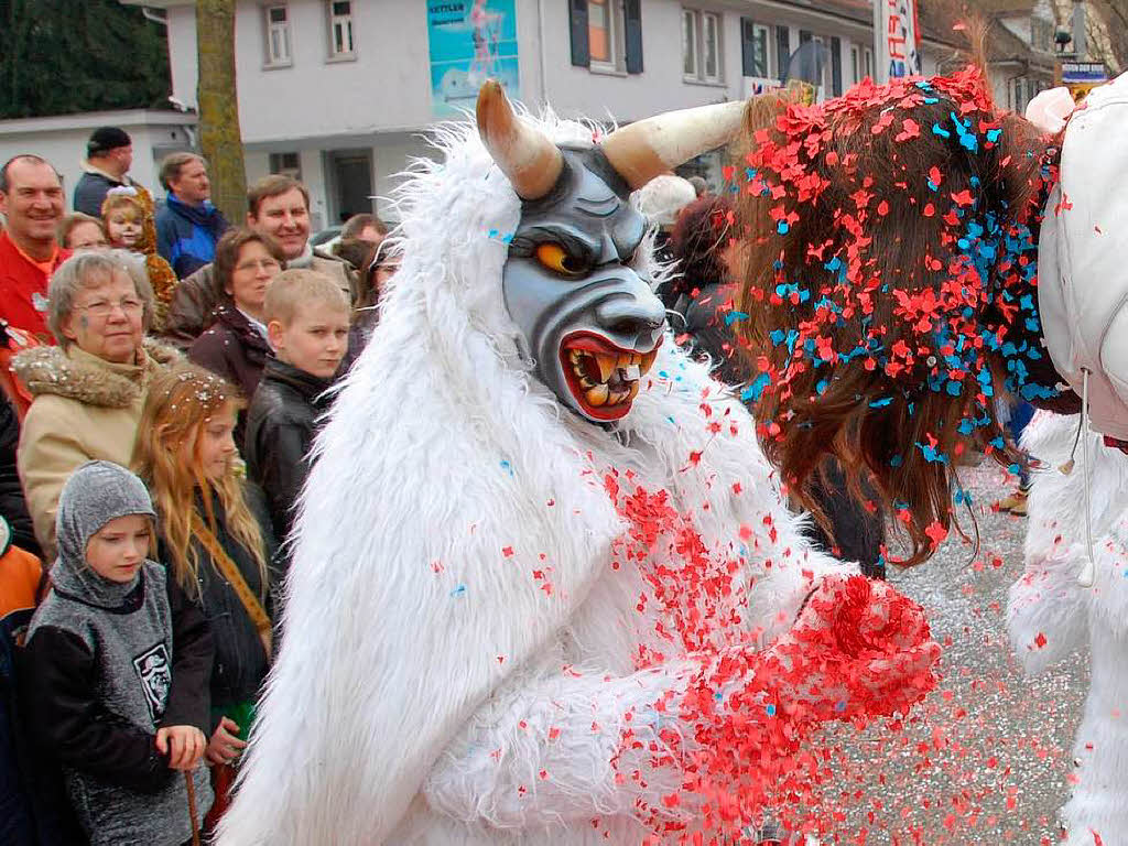 Impressionen vom Wiler Buurefasnachtsumzug