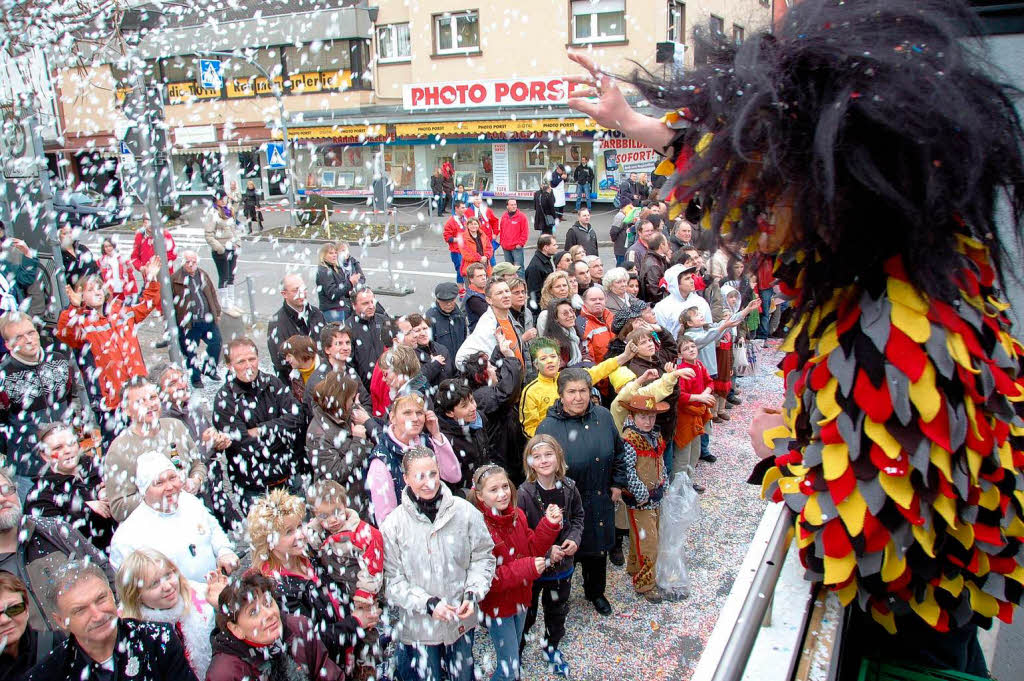 Impressionen vom Wiler Buurefasnachtsumzug