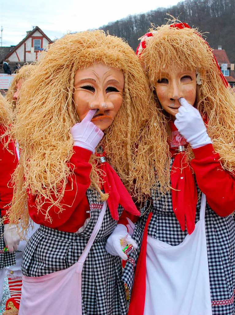 Buurefasnachtsumzug in Hauingen 2009