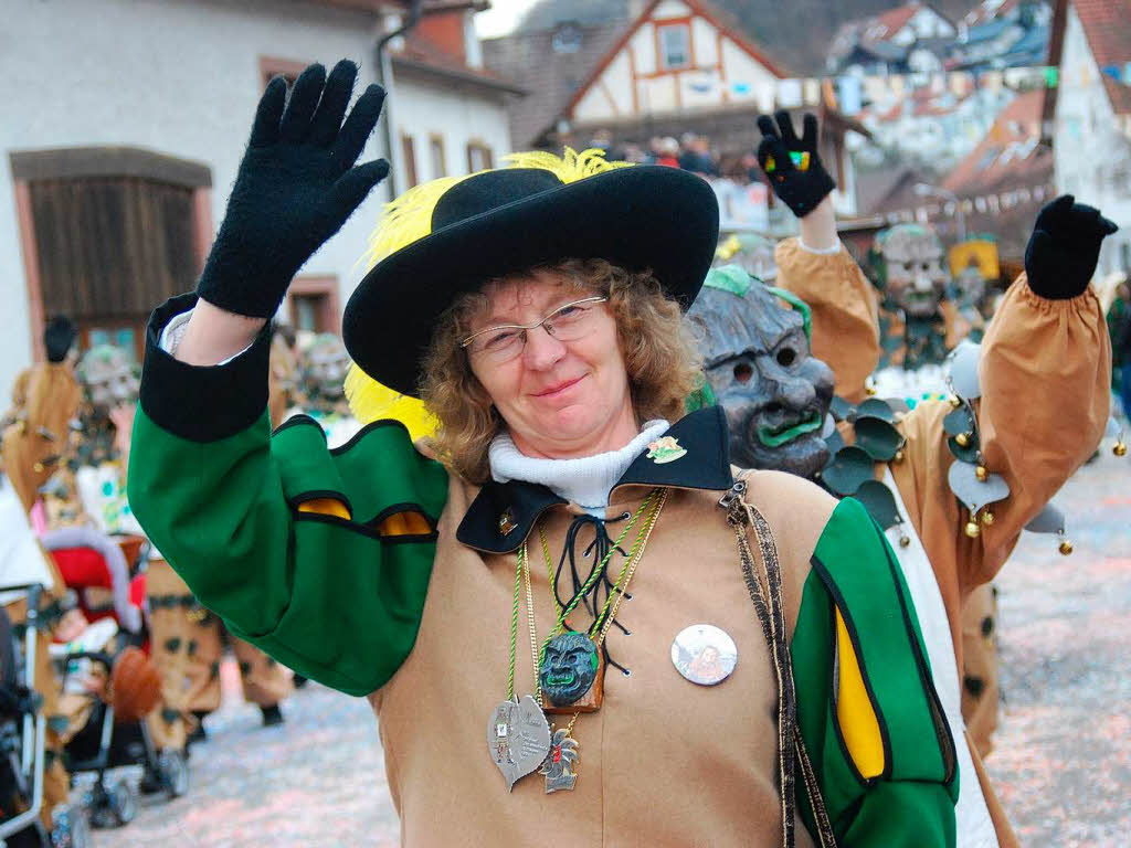 Buurefasnachtsumzug in Hauingen 2009