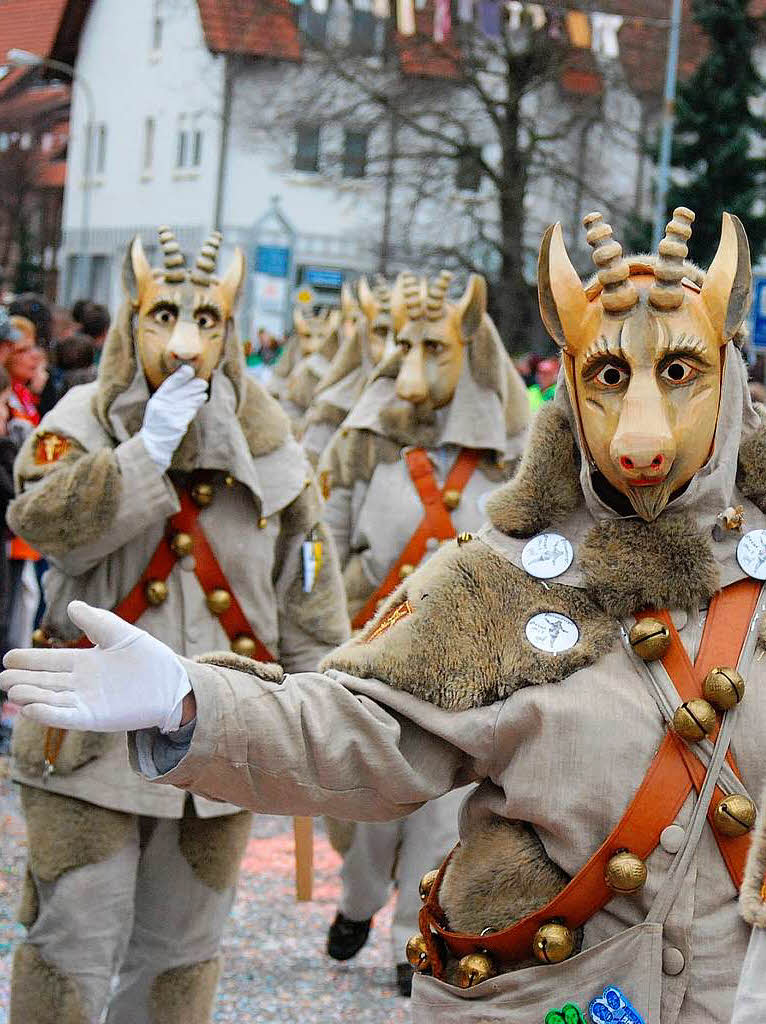 Buurefasnachtsumzug in Hauingen 2009