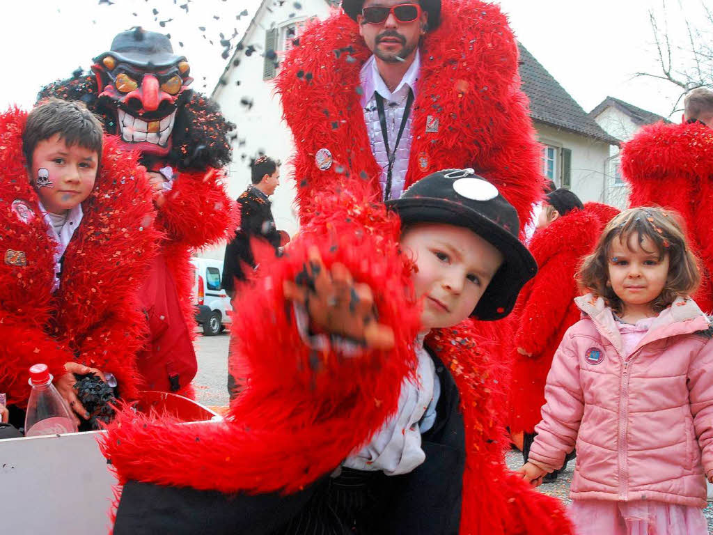 Buurefasnachtsumzug in Hauingen 2009
