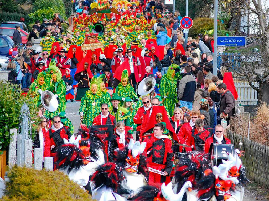 Buurefasnachtsumzug in Hauingen 2009