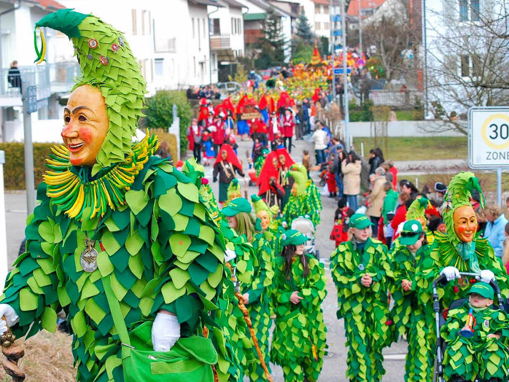 Buurefasnachtsumzug in Hauingen 2009