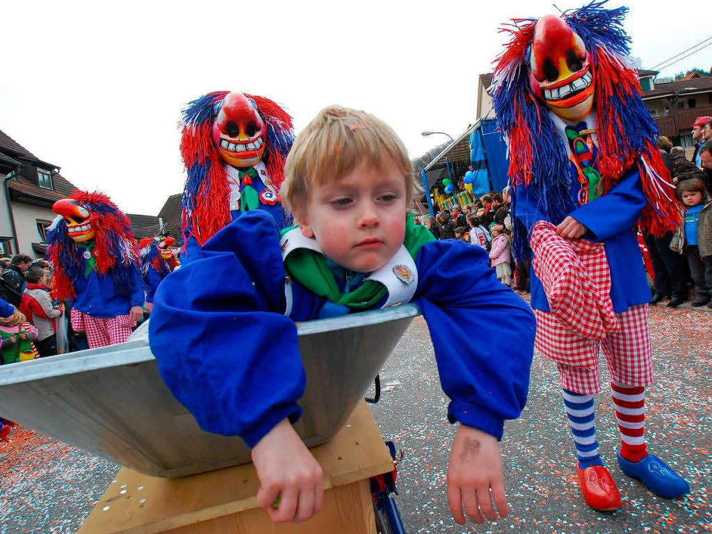 Buurefasnachtsumzug in Hauingen 2009