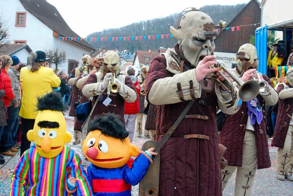 Buurefasnachtsumzug in Hauingen 2009