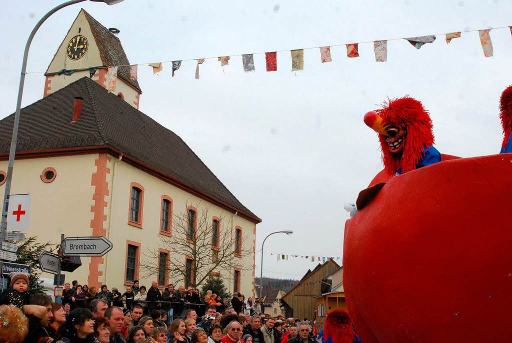 Buurefasnachtsumzug in Hauingen 2009