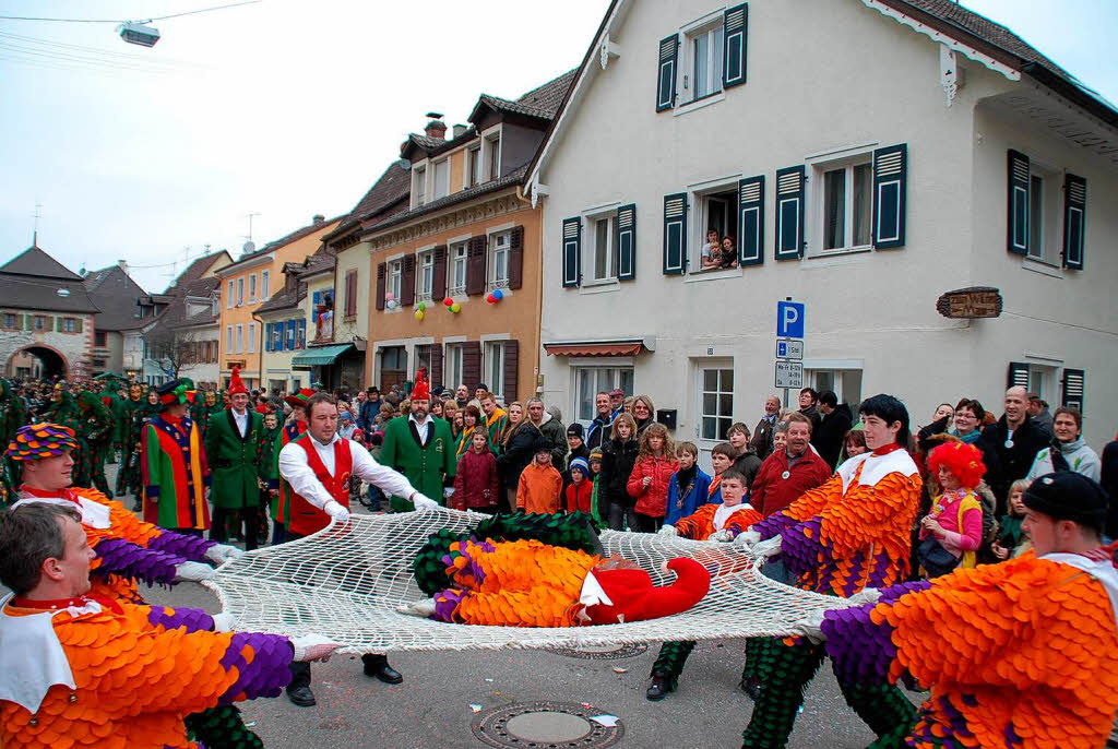 Beim 29. Sulzbachtal-Narrenumzug