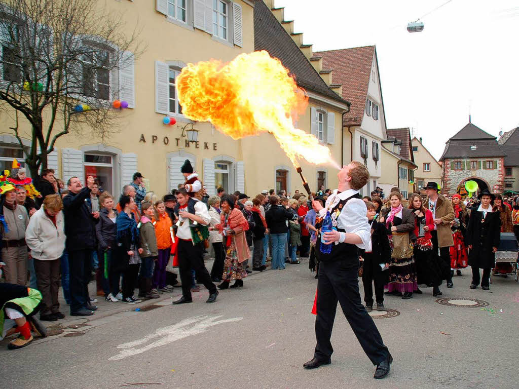 Beim 29. Sulzbachtal-Narrenumzug