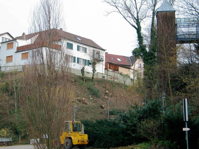 Freie Sicht fr die Bewohner  und mehr...ume gefllt und  Strucher entfernt.   | Foto: Jutta Schtz