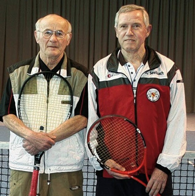 Finalisten: Peter Stlker (links) und Karl-Heinz Schfer.   | Foto:  Verband